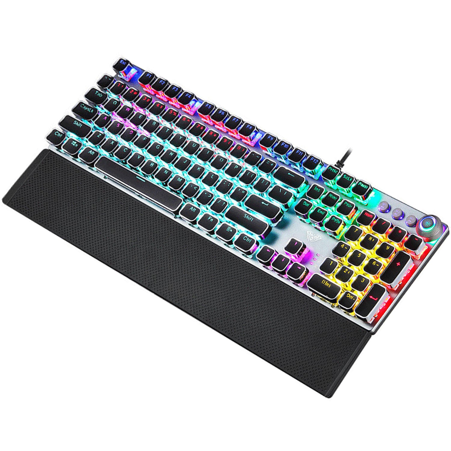 AULA F2088 Mechanical Keyboard and Mouse Gaming Combo with Wrist Rest | Blue/Brown/Red Switch