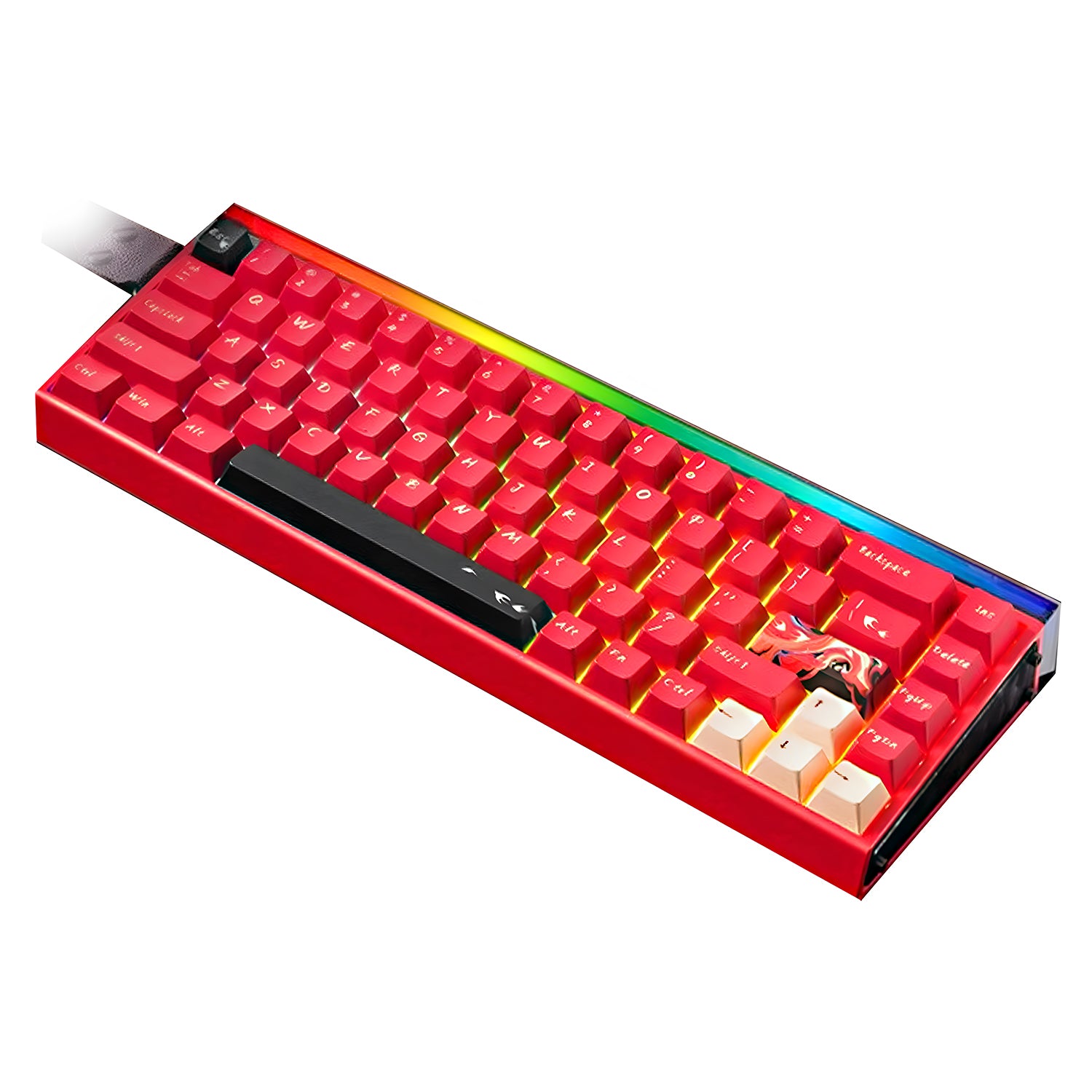 AULA Hero68 Ultra Magnetic Axis Keyboard | Hall Effect, Rapid Trigger, CNC Aluminum Case for Competitive Gaming