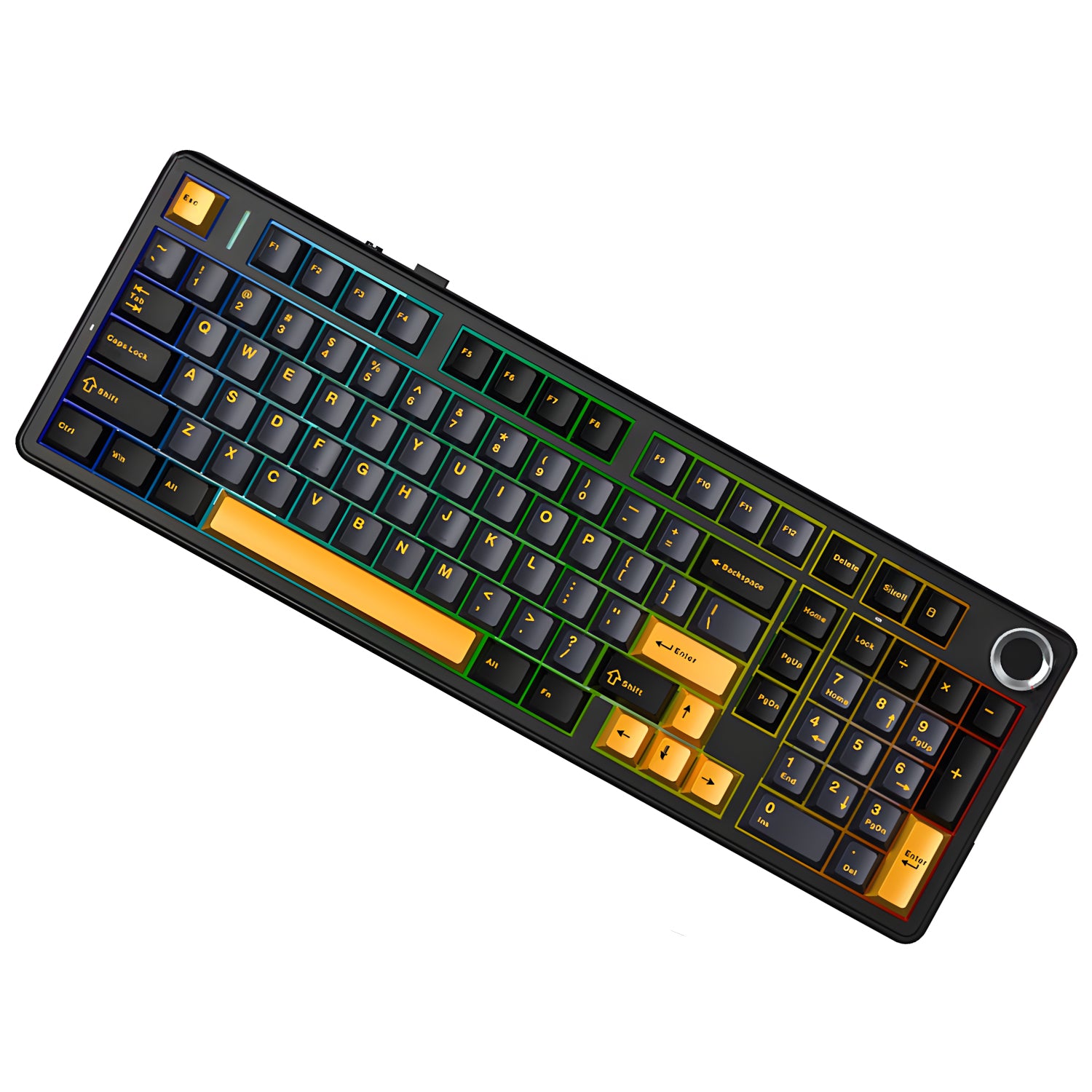 AULA F99/F99 Pro Custom Mechanical Keyboard | Wireless Tri-Mode, Hot-Swappable, Gasket Mount for Office & Gaming