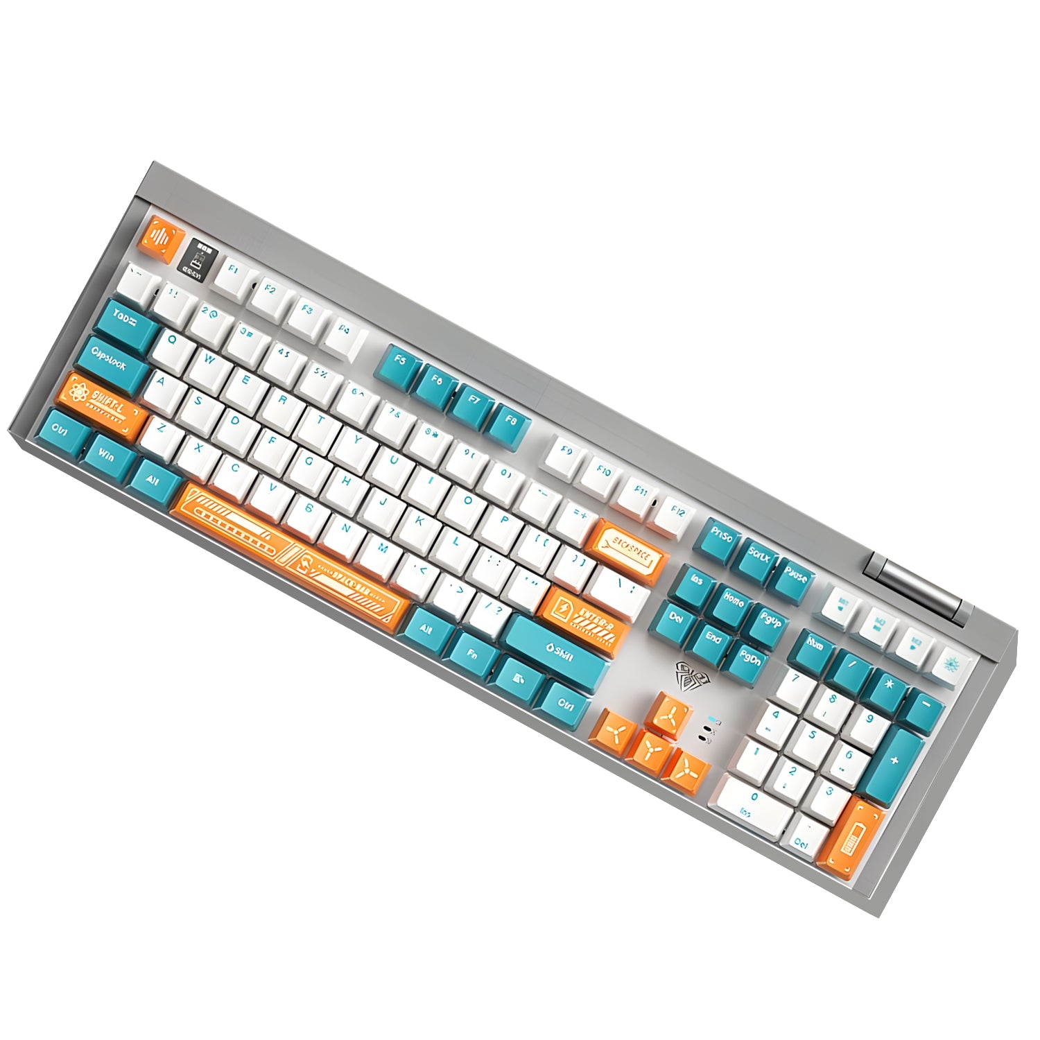 AULA F3050 Wireless Dual-Mode Mechanical Feel Keyboard | 108-Key Full Size, 2.4G Wireless, RGB Backlit for PC Gaming & Office